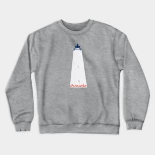 Ocracoke Lighthouse Streamlined Crewneck Sweatshirt